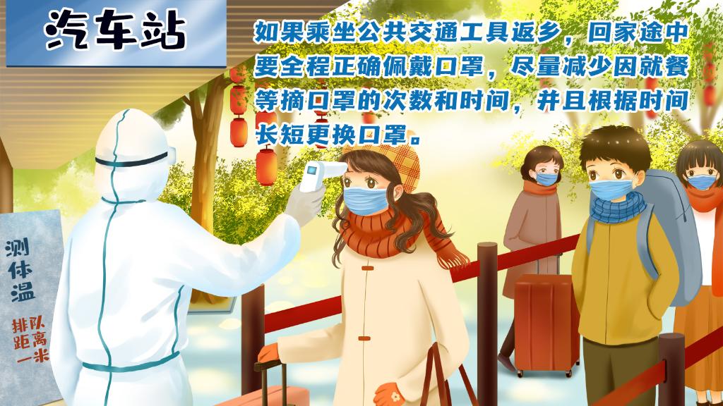 春運進行時，人在旅途如何做好防護？