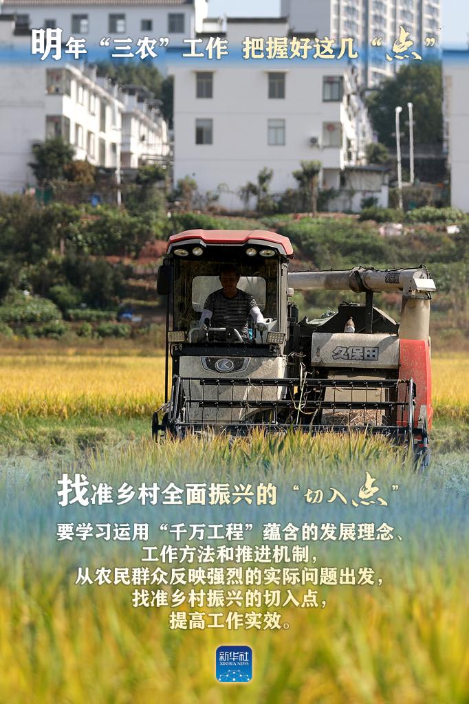 明年“三農(nóng)”工作，這幾個(gè)“點(diǎn)”要把握好