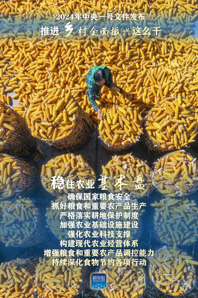 2024年中央一號文件：推進鄉村全面振興這么干