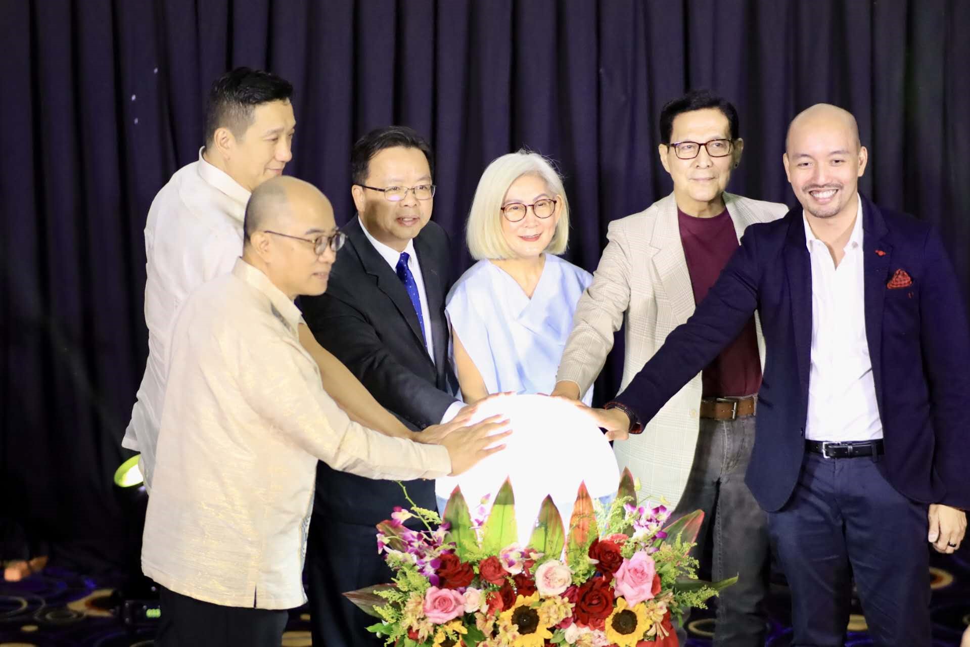 嘉賓出席2023中國電影節啟動儀式。中國駐菲律賓大使館供圖