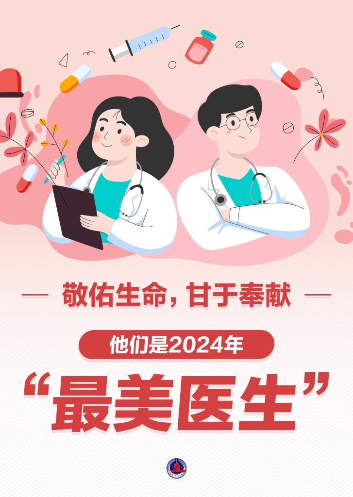 新華鮮報(bào)|致敬“白衣戰(zhàn)士”！2024年“最美醫(yī)生”發(fā)布