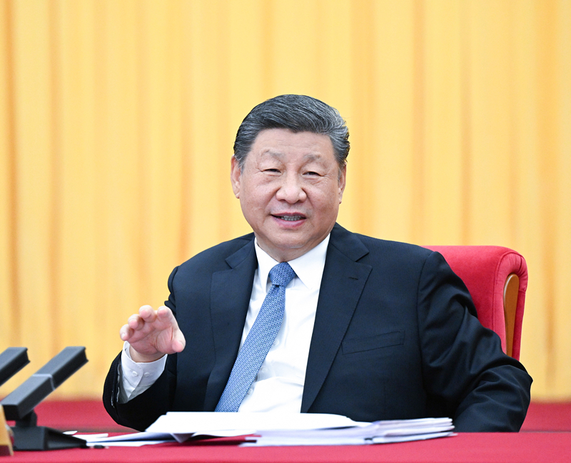 2025年3月6日，習(xí)近平總書記看望參加全國政協(xié)十四屆三次會議的民盟、民進(jìn)、教育界委員，并參加聯(lián)組會。