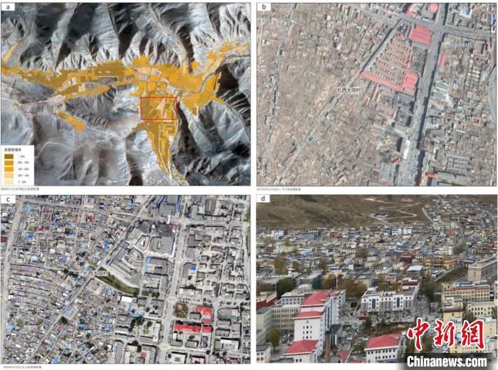 災后重建區群眾住房條件得到根本性改善監測結果。中科院空天院 供圖