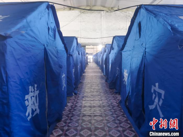 那曲火車站集中健康監(jiān)測點。　中國鐵路青藏集團(tuán)有限公司拉薩車務(wù)段 供圖